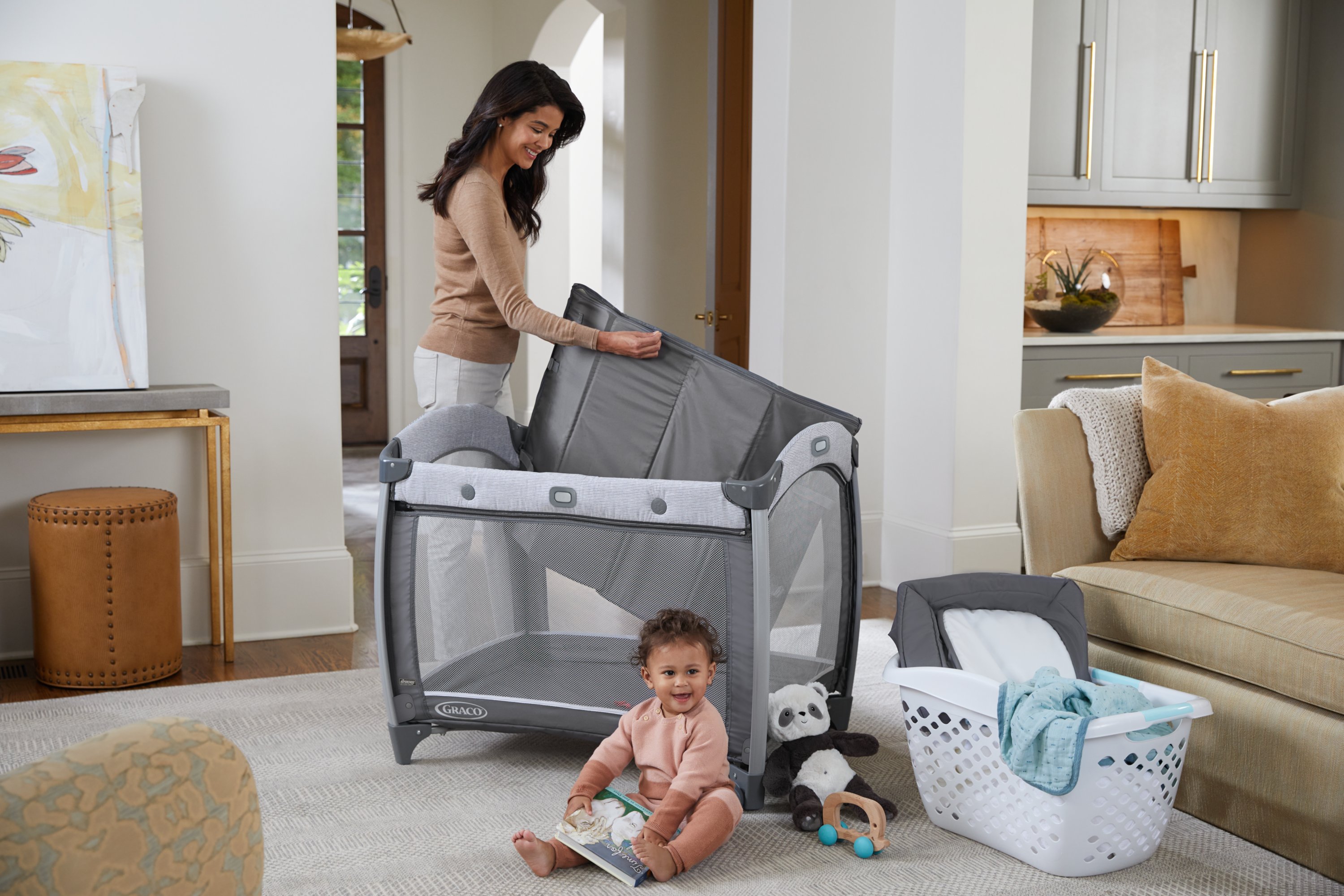 Graco pack n play quick connect mattress best sale